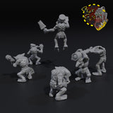 Goblin Crew x5 - B - STL Download