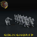 Goblin Gunners x11 - D - STL Download