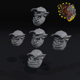 Hick Broozer Head Set x5 - A - STL Download