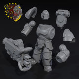 Iron Crusader Fusion Troops x5 - A - STL Download