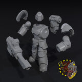 Iron Crusader Laser Troops x5 - A