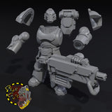 Iron Crusader Heavy Gunners x5 - A