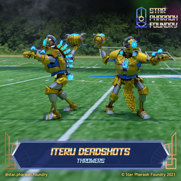 Iteru Deadshots Throwers for Dynastic Destroyers Fantasy Football Team