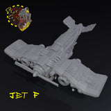 Jet - F - STL Download