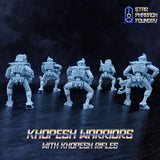 Khopesh Warriors with Khopesh Rifles x5