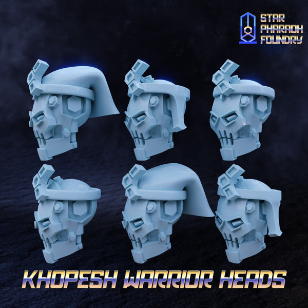 Khopesh Warrior Heads x6