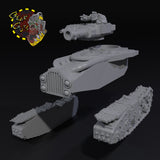 Looted Tank - B - STL Download