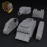 Looted Tank - C - STL Download