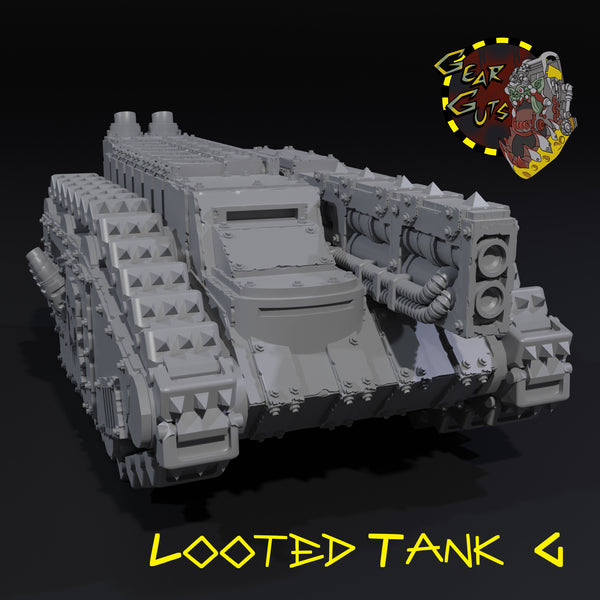 Looted Tank - G - STL Download