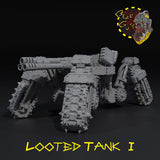 Looted Tank - I - STL Download