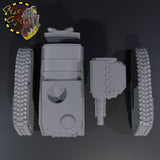 Looted Tank - E - STL Download