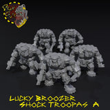 Lucky Broozer Shock Troopas x5 - A - STL Download