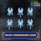 Medjay Pharaohguard Heads Heads x6