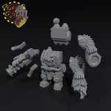 Mekanic Boss with Wormhole Cannon - B - STL Download