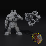 Mekanic Boss with Wormhole Cannon - E - STL Download