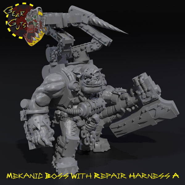 Mekanic Boss with Repair Harness - A - STL Download