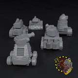 Micro Tanks - A - STL Download