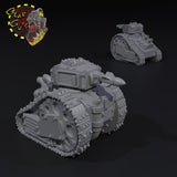 Mini Tanks x4 - B - STL Download