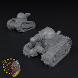 Mini Tanks x4 - B - STL Download