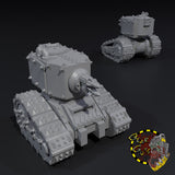 Mini Tanks x4 - C - STL Download