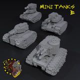 Mini Tanks x4 - E