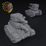 Mini Tanks x4 - E