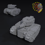 Mini Tanks x4 - E