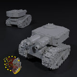 Mini Tanks x4 - F - STL Download