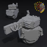 Mini Tanks x4 - H - STL Download
