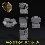 Monitor Bits - B - STL Download