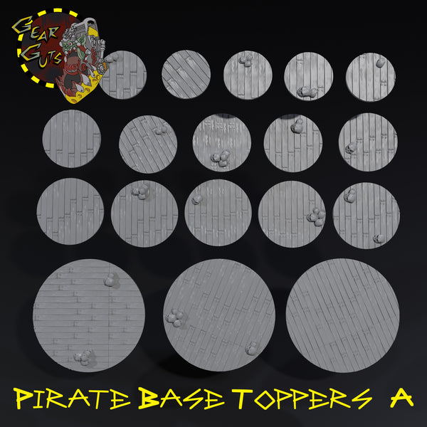 Pirate Base Toppers - A