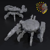 Pirate Broozer Mini Walkers x3 - A - STL Download