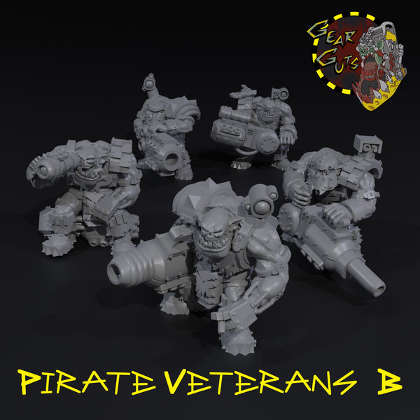 Pirate Veterans x5 - B - STL Download