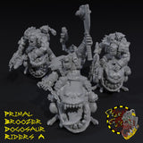 Primal Broozer Dogosaur Riders x3 - A