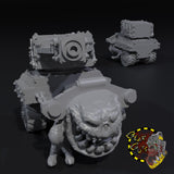 Primal Broozer Mini Tanks x4 - A - STL Download