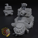Primal Broozer Mini Tanks x4 - A - STL Download