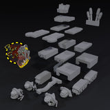 Primal Broozer Throne Fortress - A - STL Download