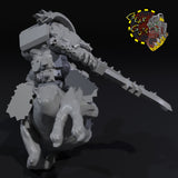 Primal Broozer Veteran on Dogosaur - A - STL Download