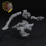 Primal Broozer Veteran on Dogosaur - A - STL Download