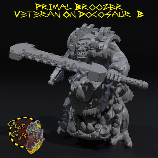 Primal Broozer Veteran on Dogosaur - B