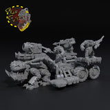 Primal Broozer War Sled - A - STL Download