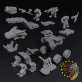 Primal Broozer War Sled - A - STL Download