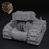 Shield Wall Tank - F - STL Download