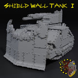 Shield Wall Tank - I - STL Download