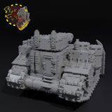 Shield Wall Tank - J - STL Download