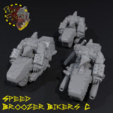 Speed Broozer Bikers x3 - C - STL Download
