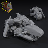 Speed Broozer Bikers x3 - C - STL Download