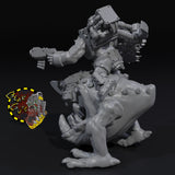 Speed Broozer Boss on Dogosaur - A - STL Download