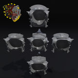 Speed Broozer Heads x5 - A - STL Download