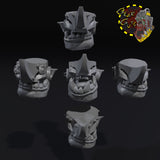 Speed Broozer Heads x5 - B - STL Download